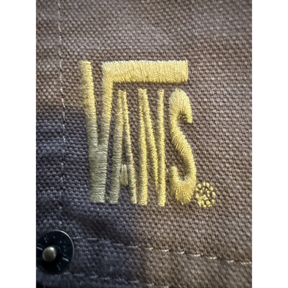 NEW Vans Canvas Double Knee Loose Fit Carpenter Pant Brown Sz 28 Waist Skater - Picture 10 of 10